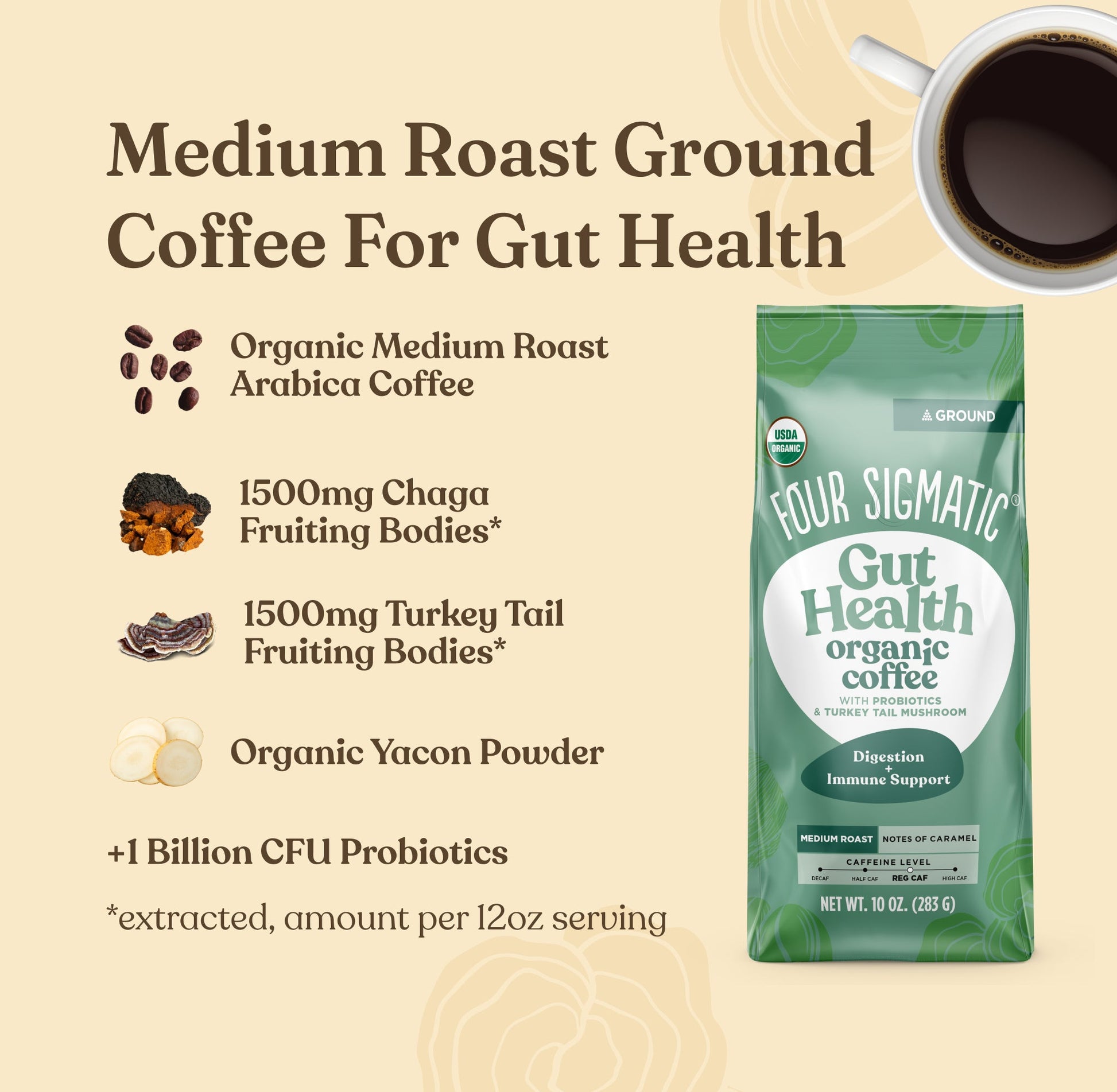 mushroom-month-welcome-kit-o3 10oz_Gut_Health_Ground_Coffee_60270789-1c7b-4e53-8c2c-0b0831a762b6.jpg